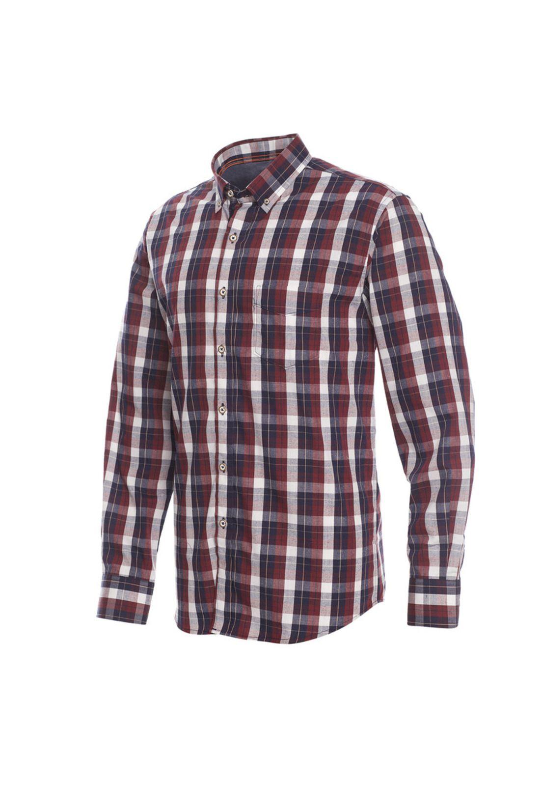 Camisa Manga Larga Trevira Fantasia Regular Fit-1