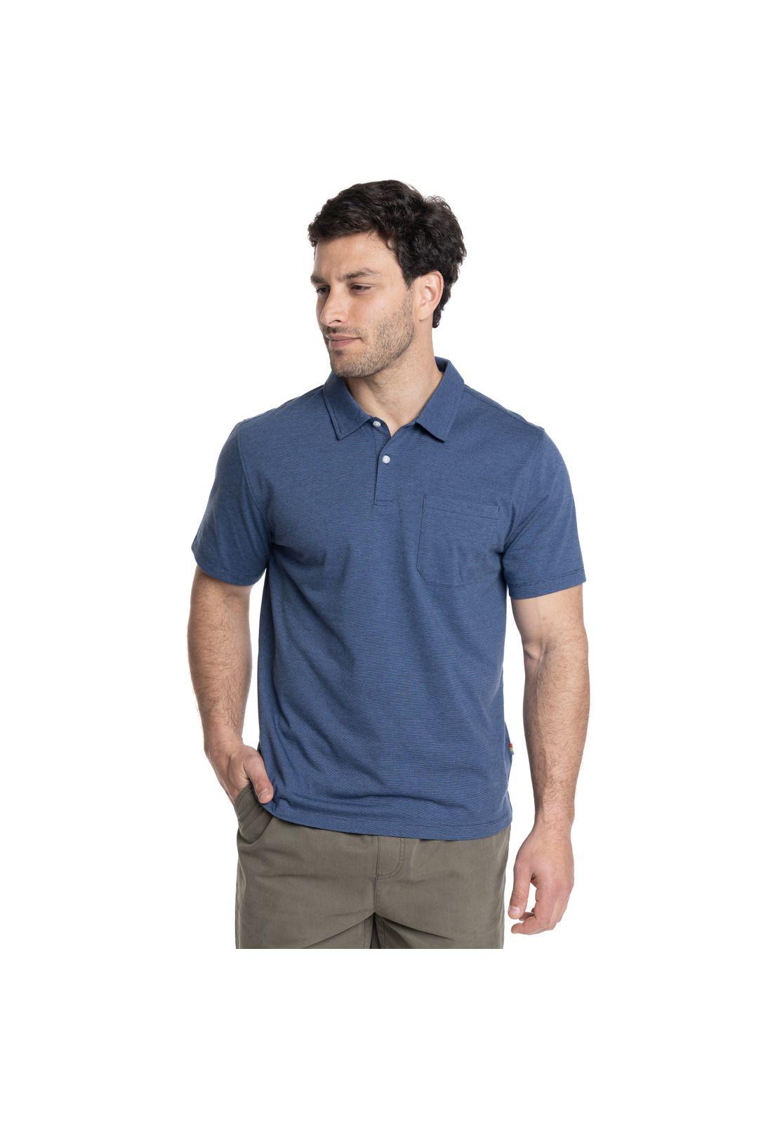 POLERA HOMBRE CUELLO POLO BOLSILLO ONE BY ONE-0