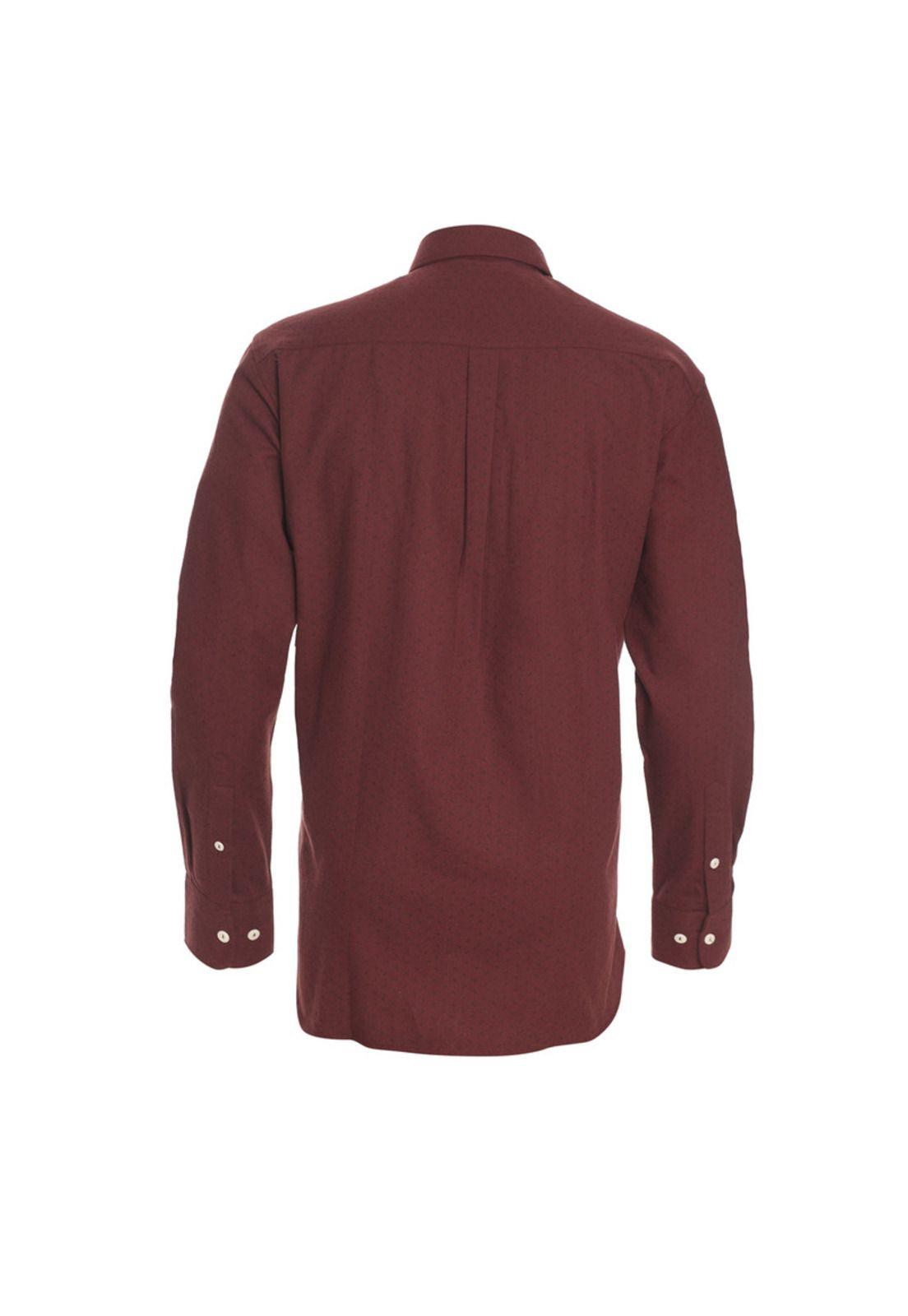 Camisa Manga Larga Franela Regular Fit Estampada-2
