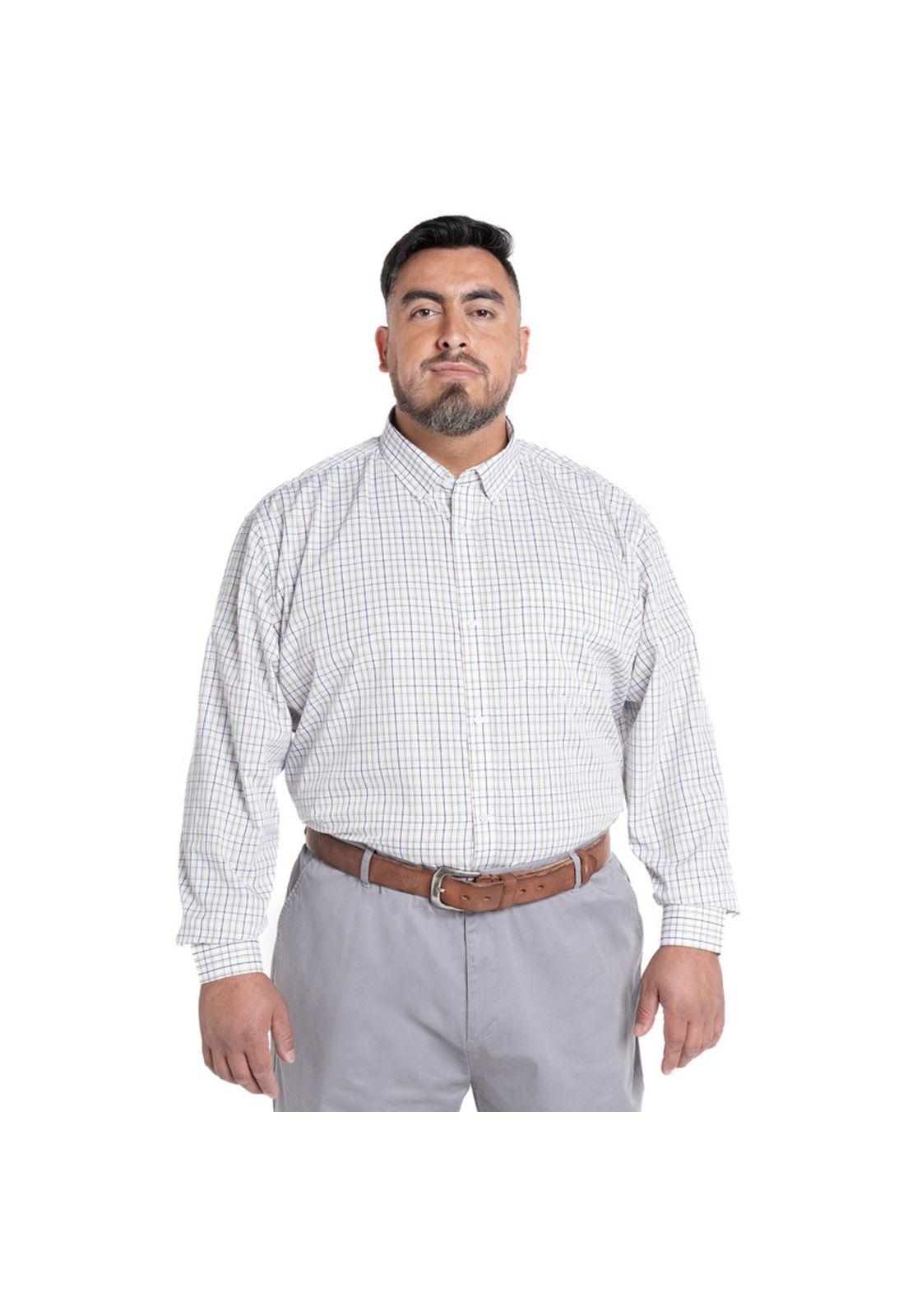CAMISA FANTASÍA CUADRO CLÁSICO REGULAR FIT-0