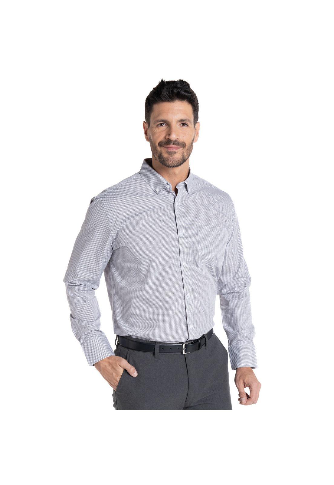 CAMISA FANTASÍA CUADRO CLÁSICO REGULAR FIT-0