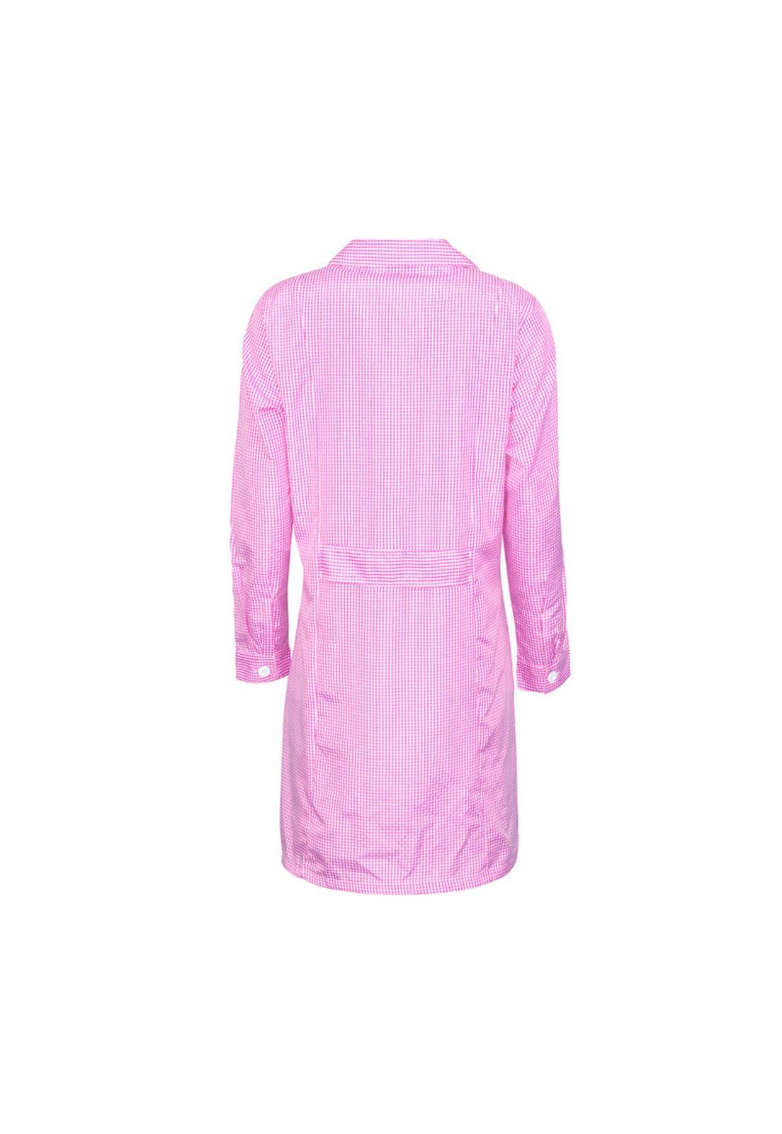 Delantal Cuadrille Rosado-2