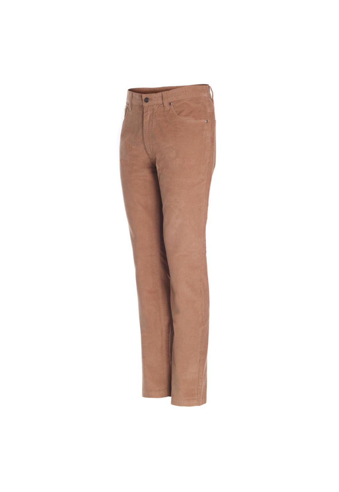 Pantalon Cotele 5 Bolsillos Regular Fit-1