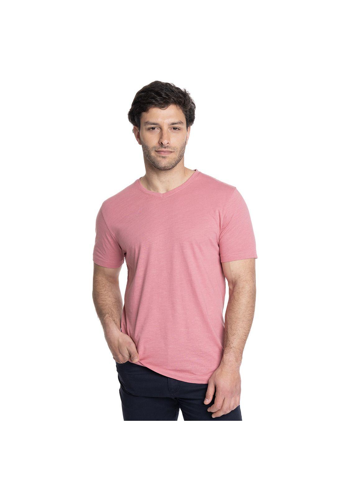 POLERA HOMBRE CUELLO V-4