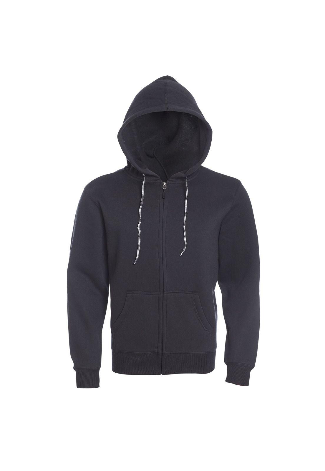 Polerón Full Zipper Negro-0