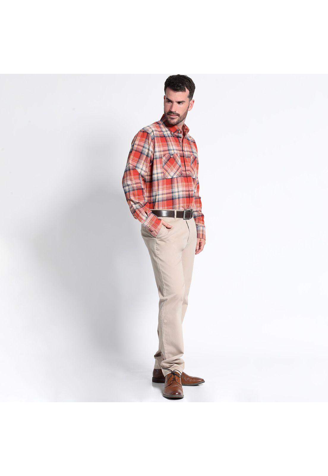 Camisa Villela Fantasía Manga Larga Regular Fit-2