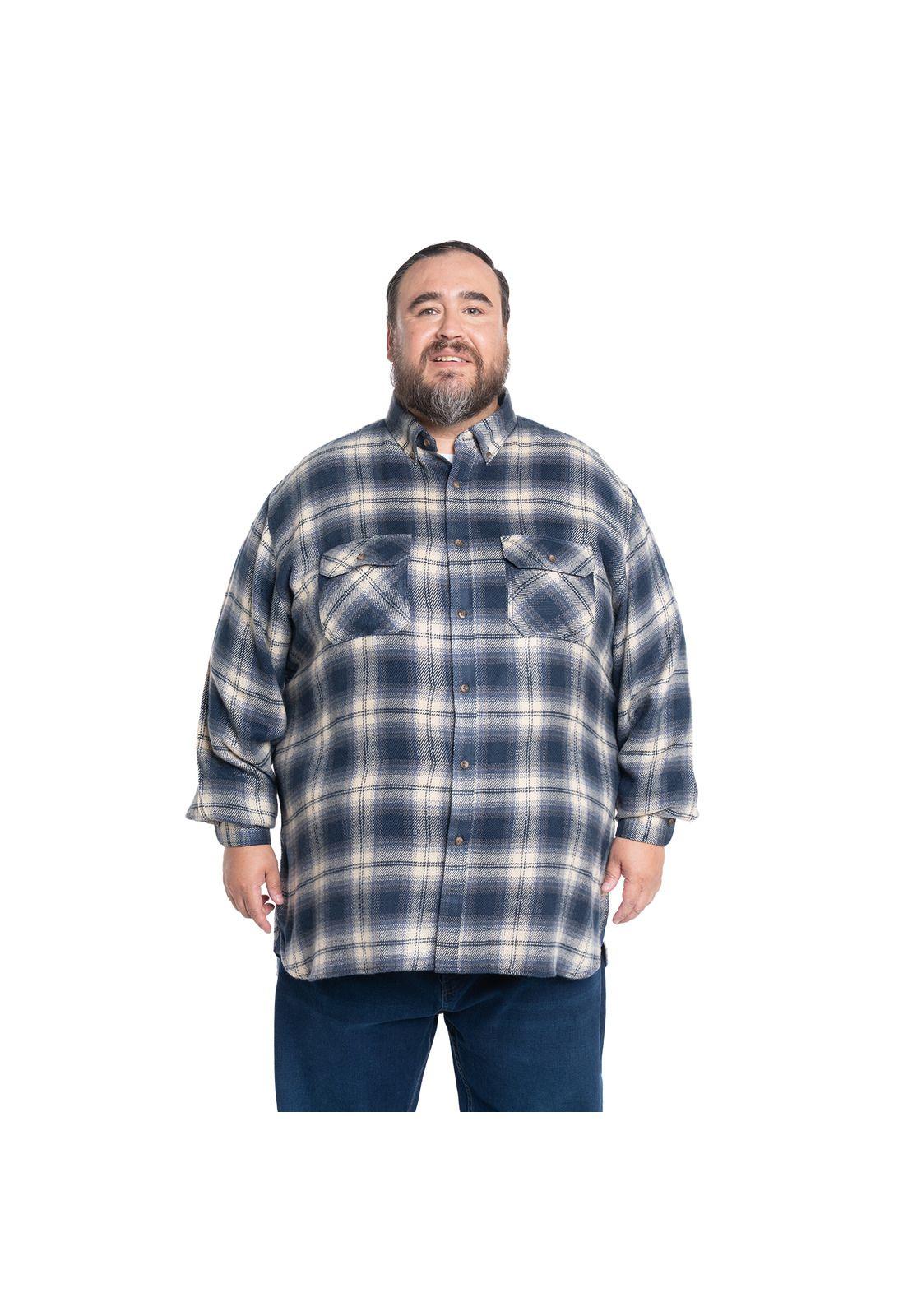 Camisa Manga Larga Leñadora Hombre-0