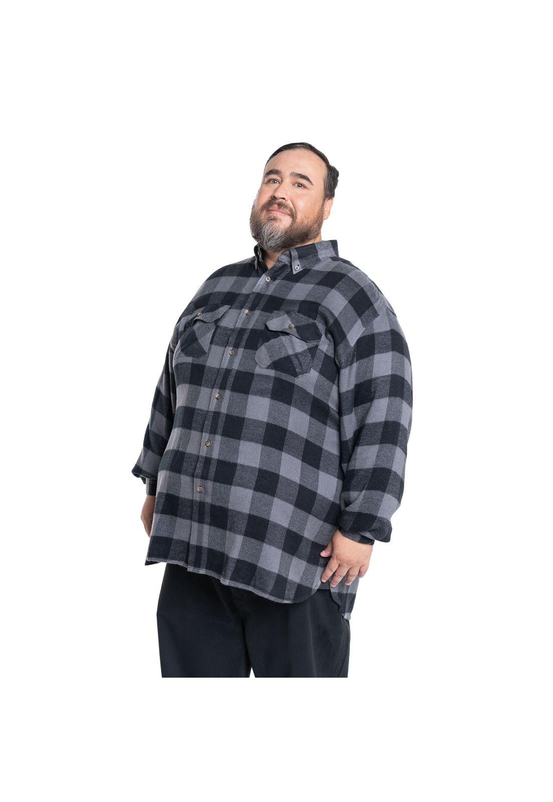 Camisa Manga Larga Leñadora Hombre-0