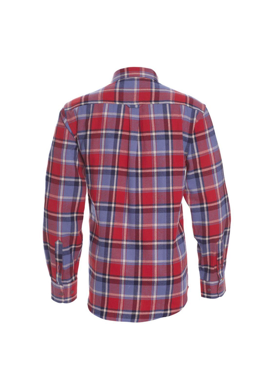 Camisa Manga Larga Franela Regular Fit-2