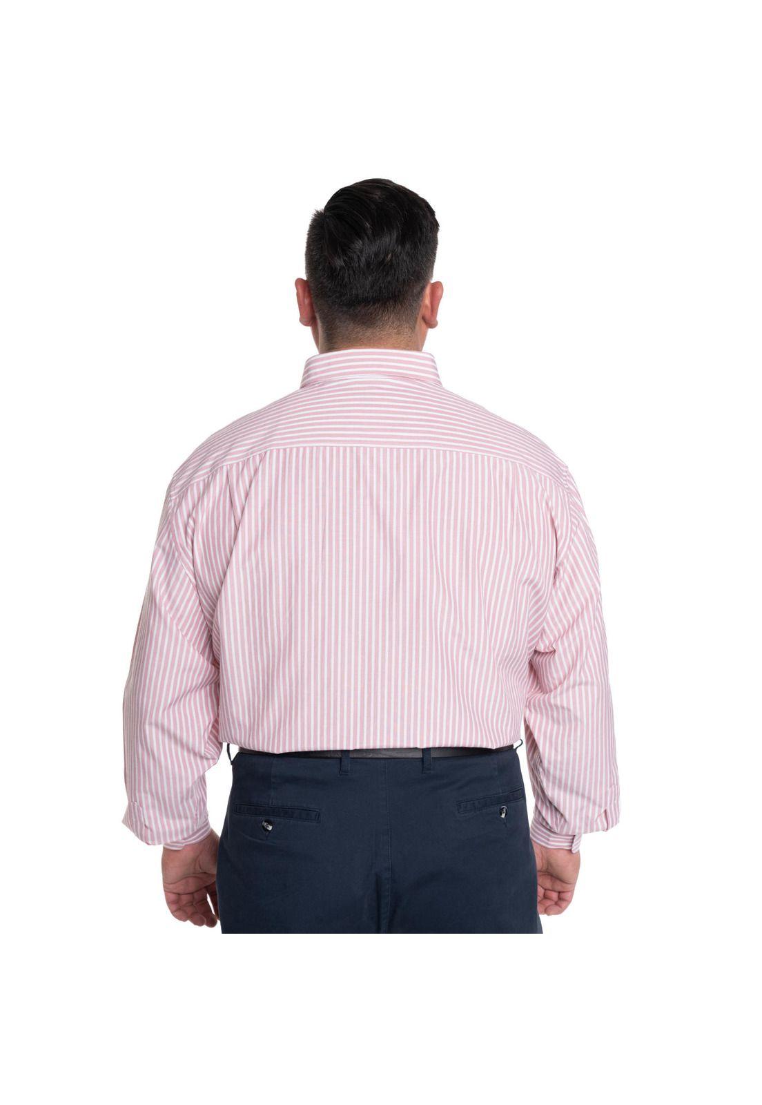 CAMISA HOMBRE LISTADA PREMIUM CUELLO-1