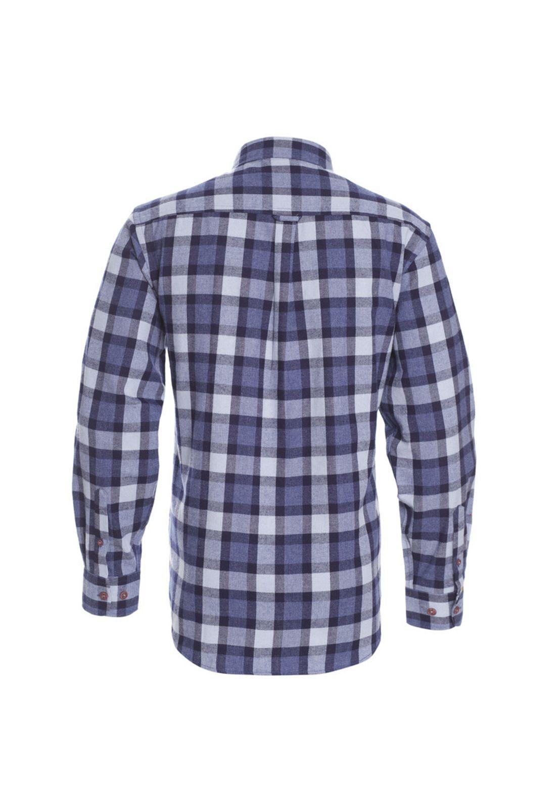 Camisa Manga Larga Franela Regular Fit-2