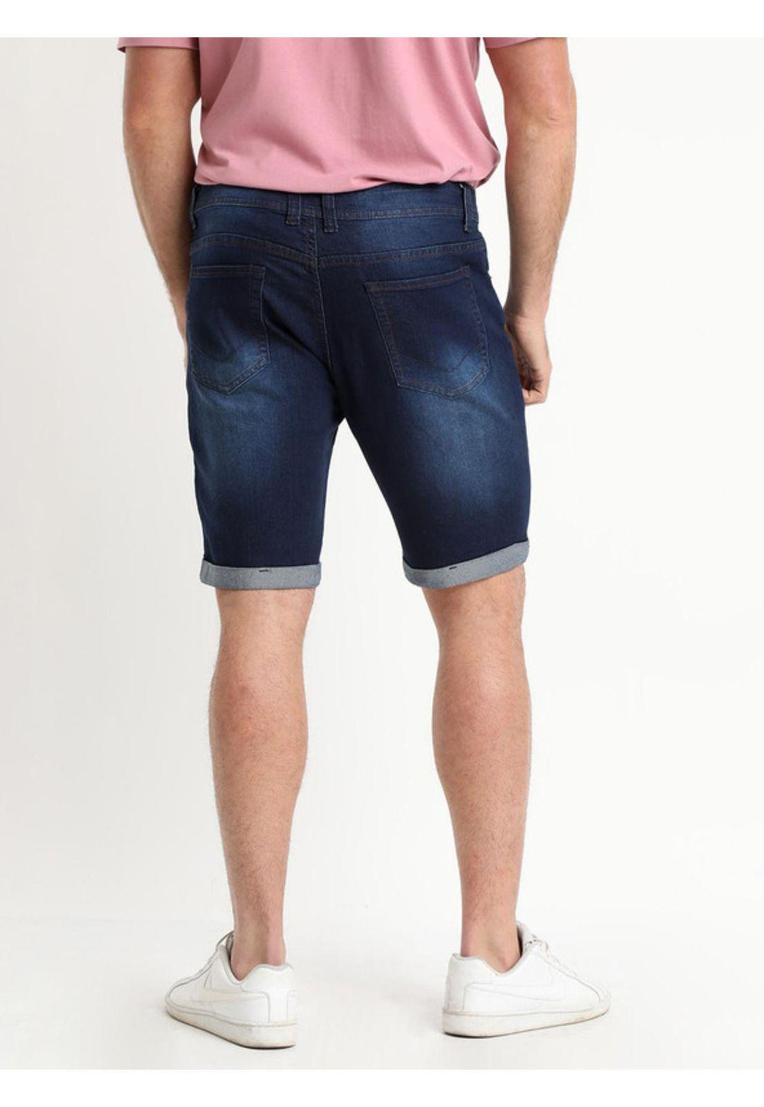 Bermuda Jeans Azul Denim-2