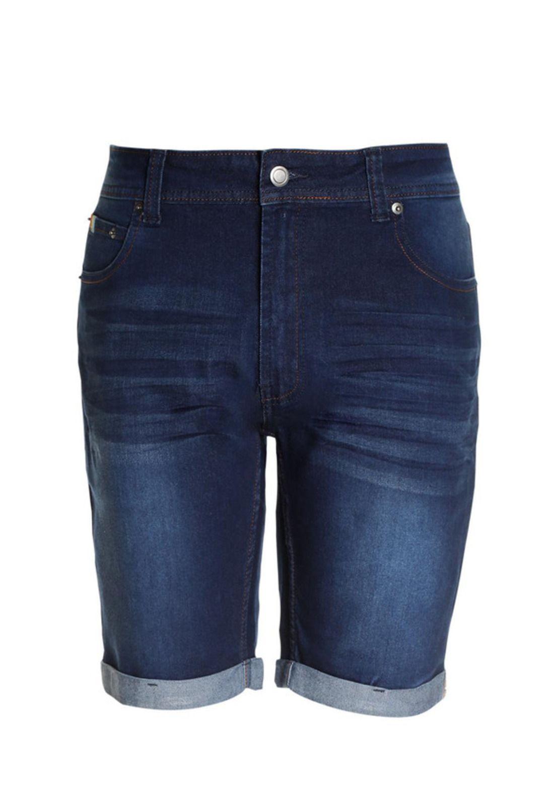 Bermuda Jeans Azul Denim-3
