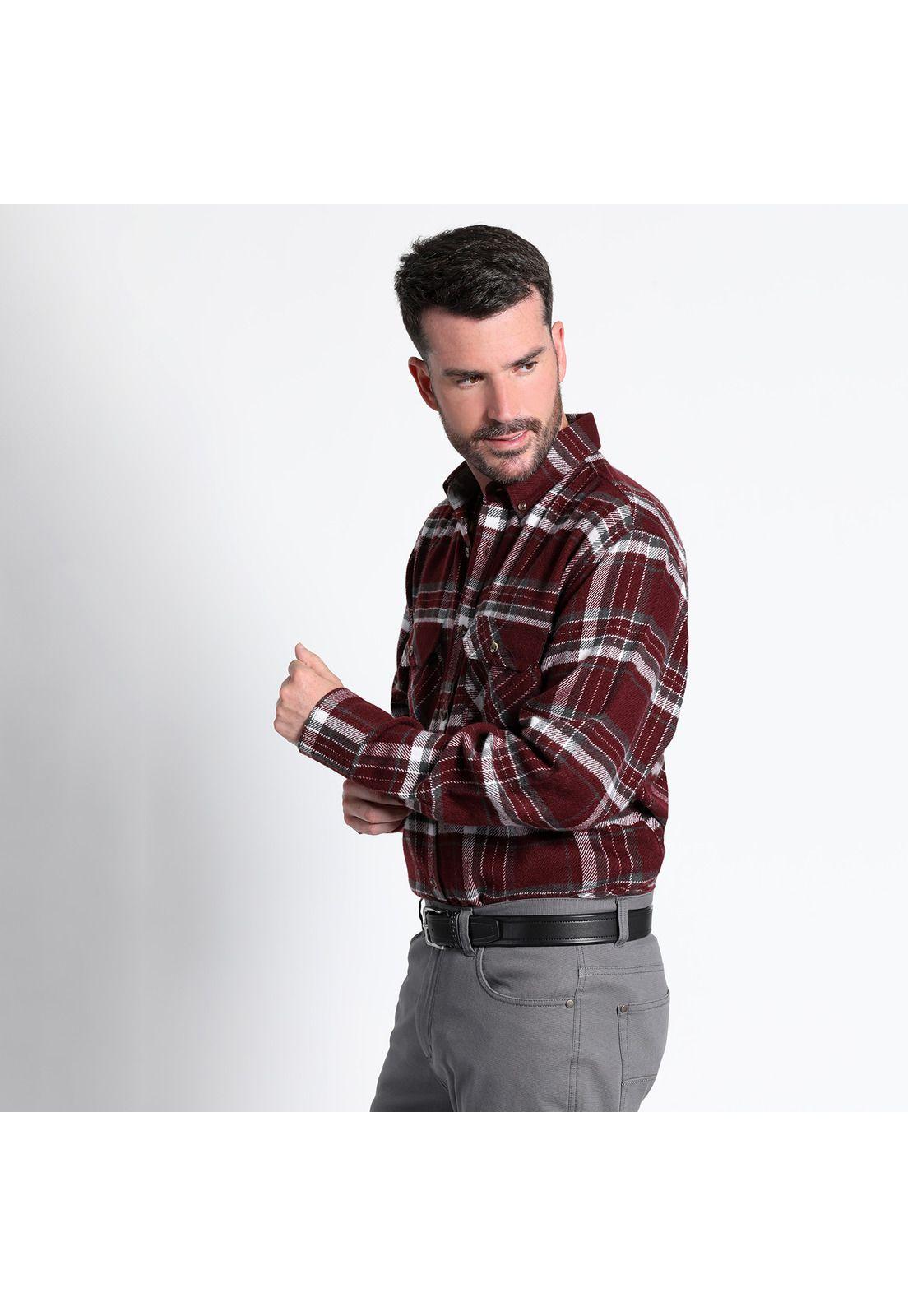 Camisa Leñadora Manga Larga -1