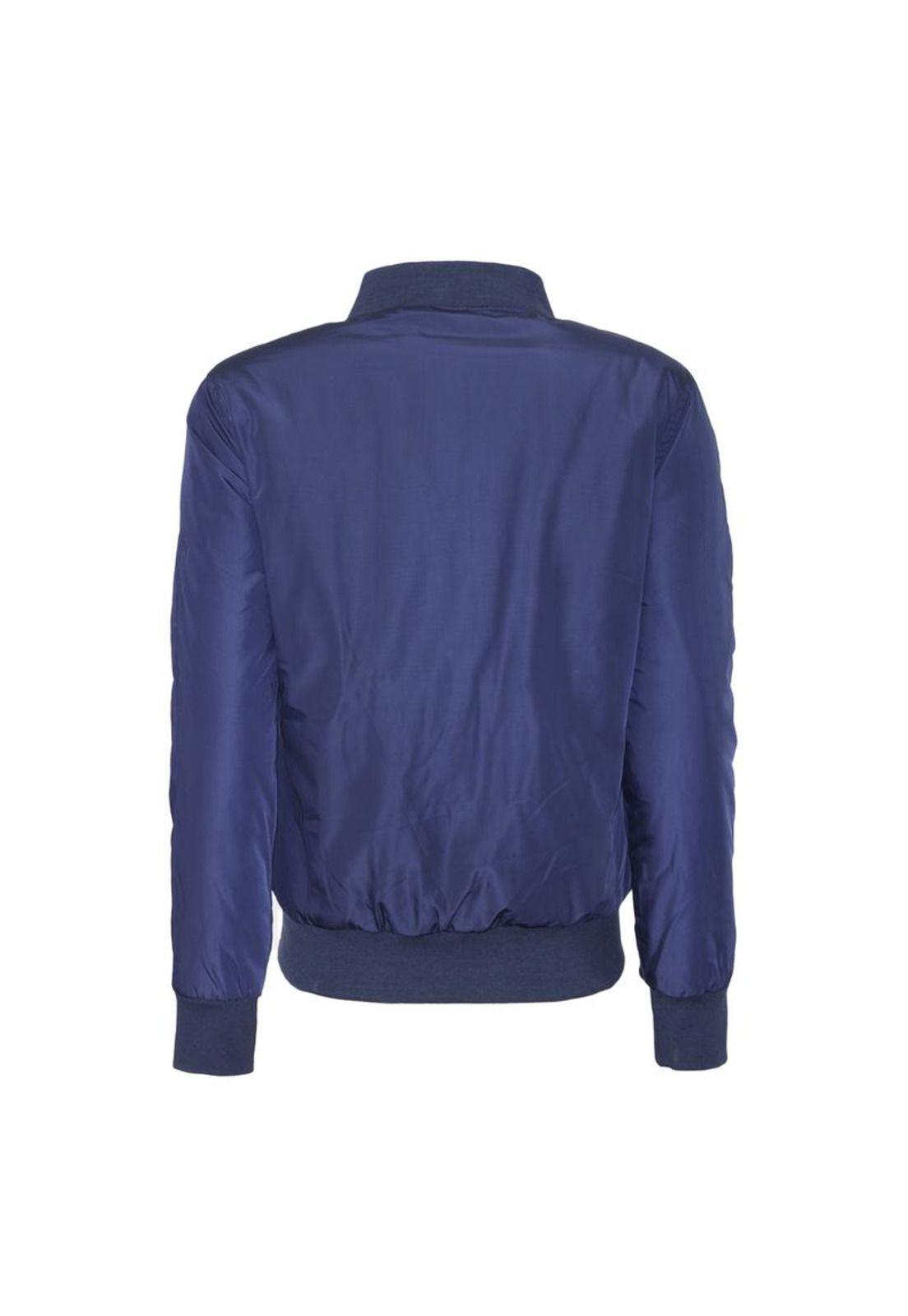 Casaca Bomber Azul Marino Niña-2