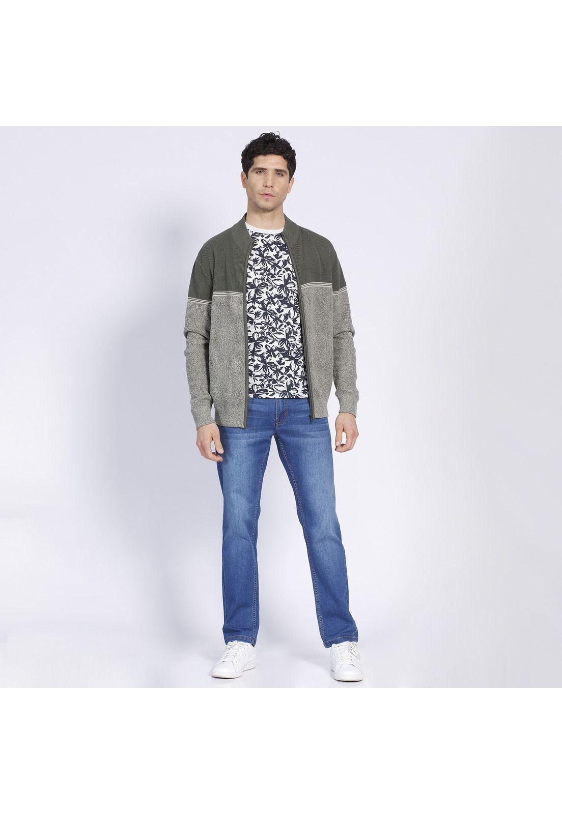 Sweater Full Zipper Gris-1