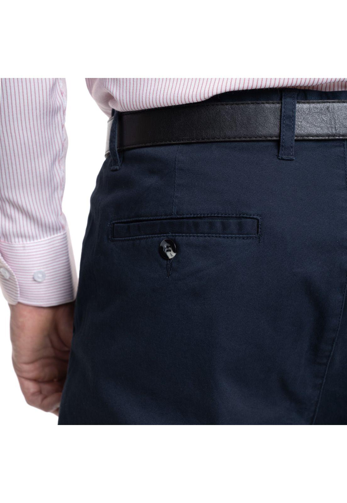 PANTALON HOMBRE FRENTE PLANO SPANDEX REGULAR FIT-2