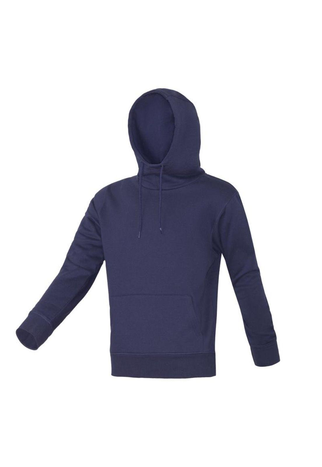 Polerón Cuello Alto Azul Marino Niño-0