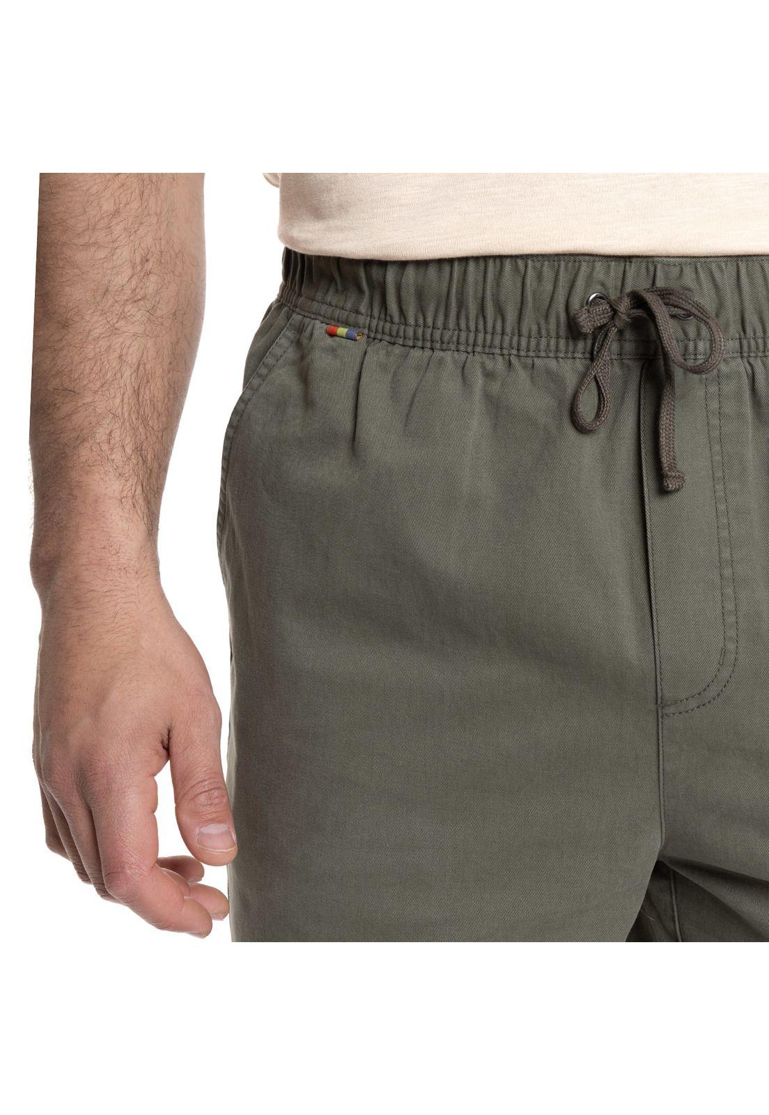 BERMUDA HOMBRE JOGGER PRETINA ELASTICADA-2