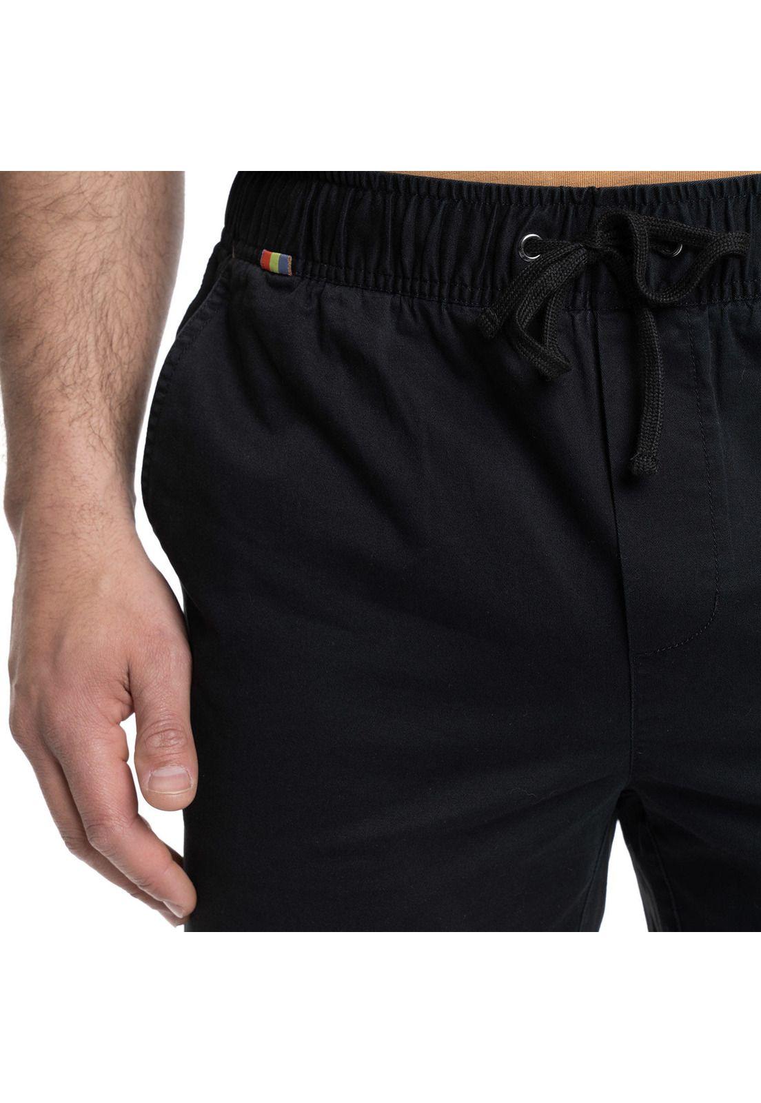 PANTALÓN HOMBRE JOGGER FRENTE PLANO PRETINA ELASTICADA - TRUVAL-2