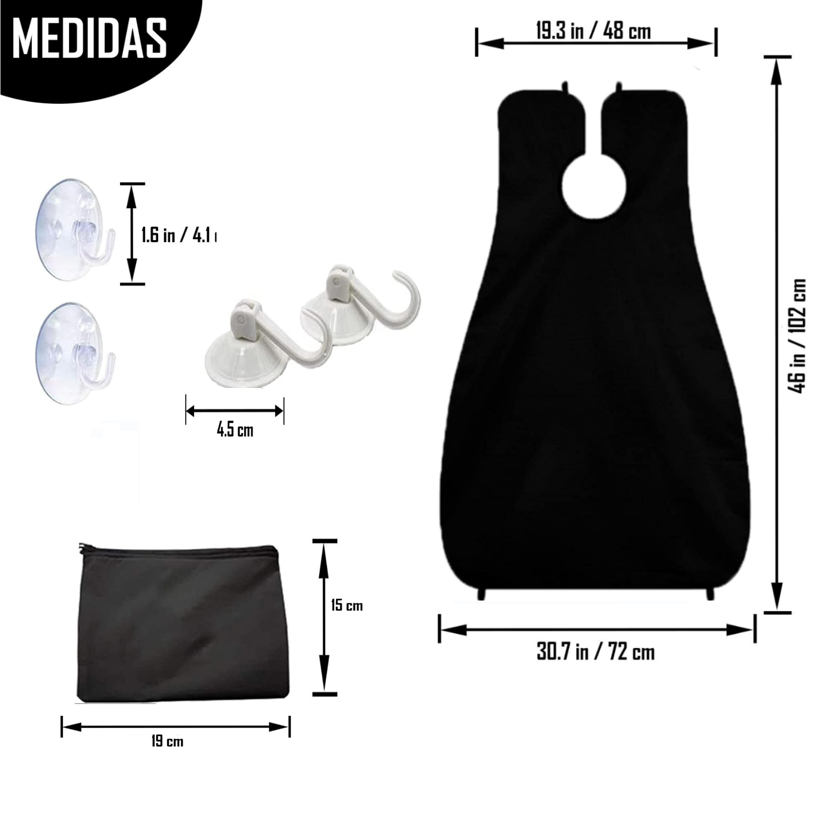 Capa Delantal Para Corte De Barba Afeitado-Afeitar -3