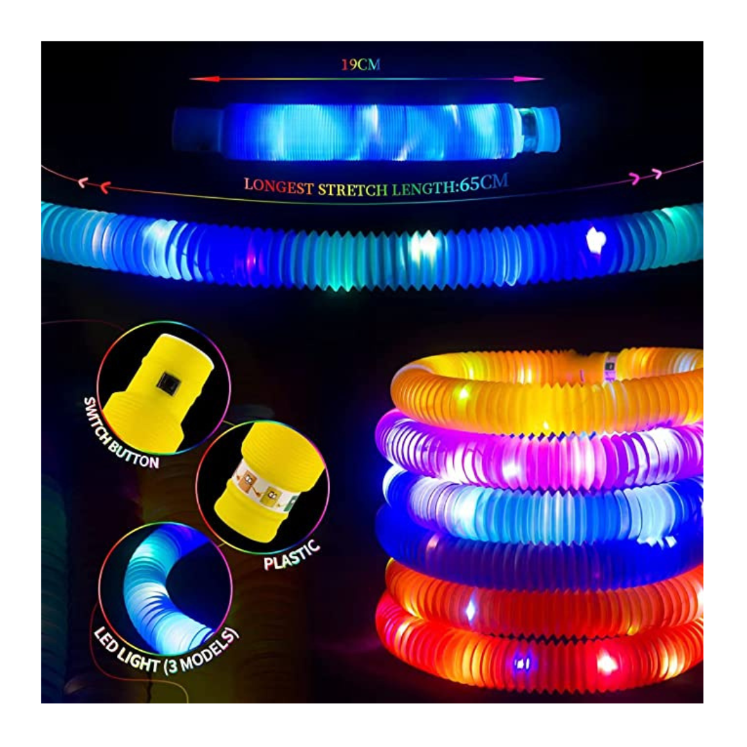 Pack 6 Tubos Luminosos Pop Sensorial Fiesta-3