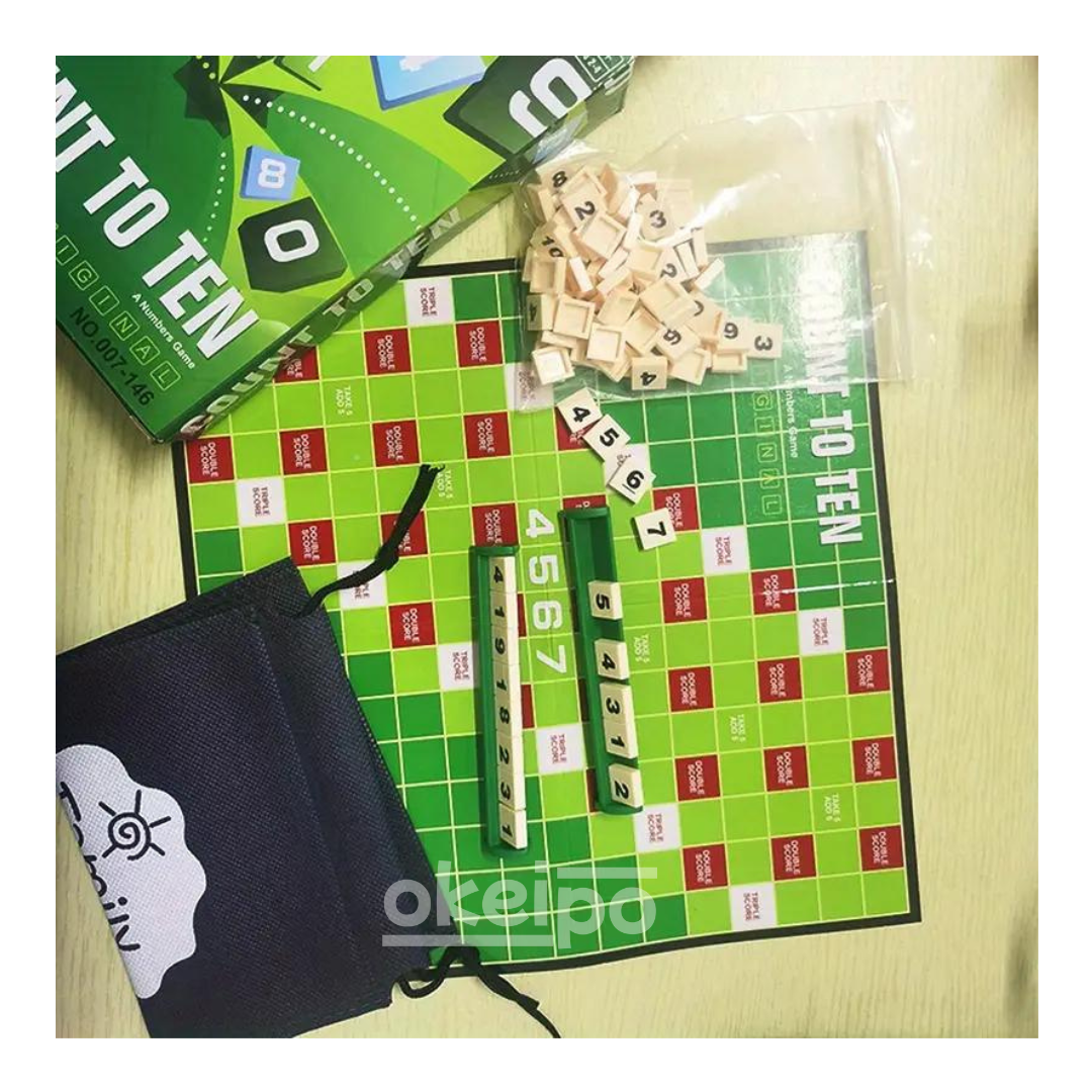 Juego de Mesa Secuencia de Números Count To Ten -2