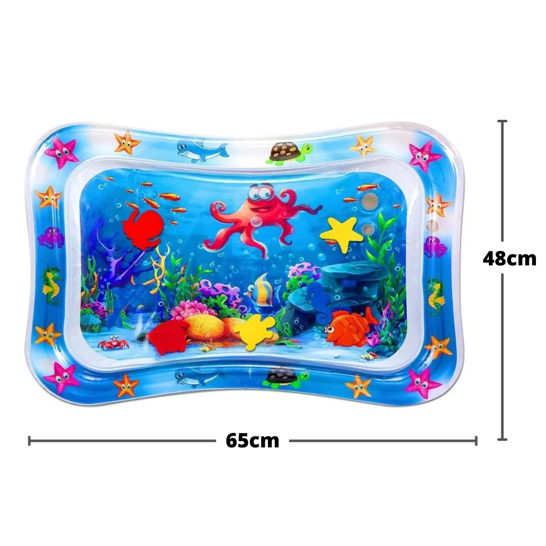 Alfombra Sensorial de Agua Inflable para Bebés-3