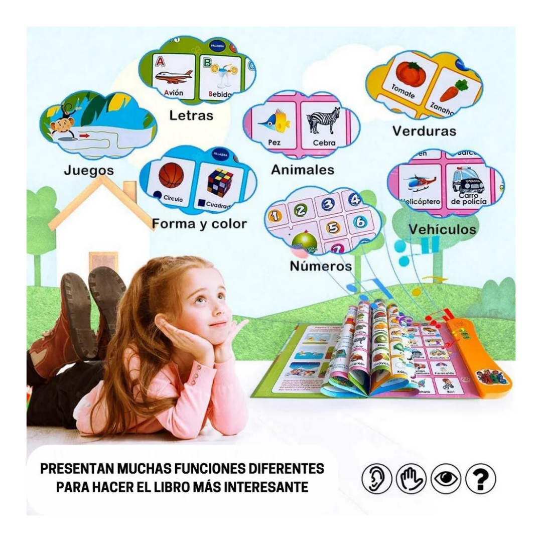 Libro Interactivo de Aprendizaje Infantil en Español-3