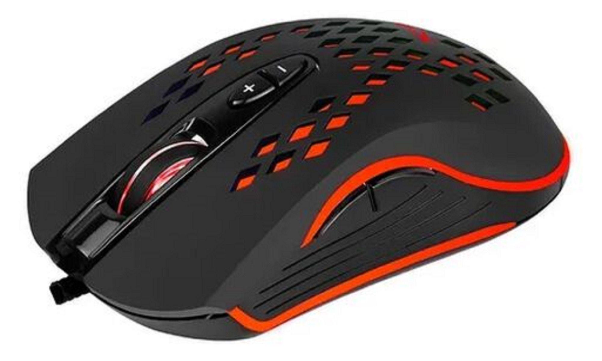 Mouse Gamer Con Cable Luz Rgb R0004-HZ-2