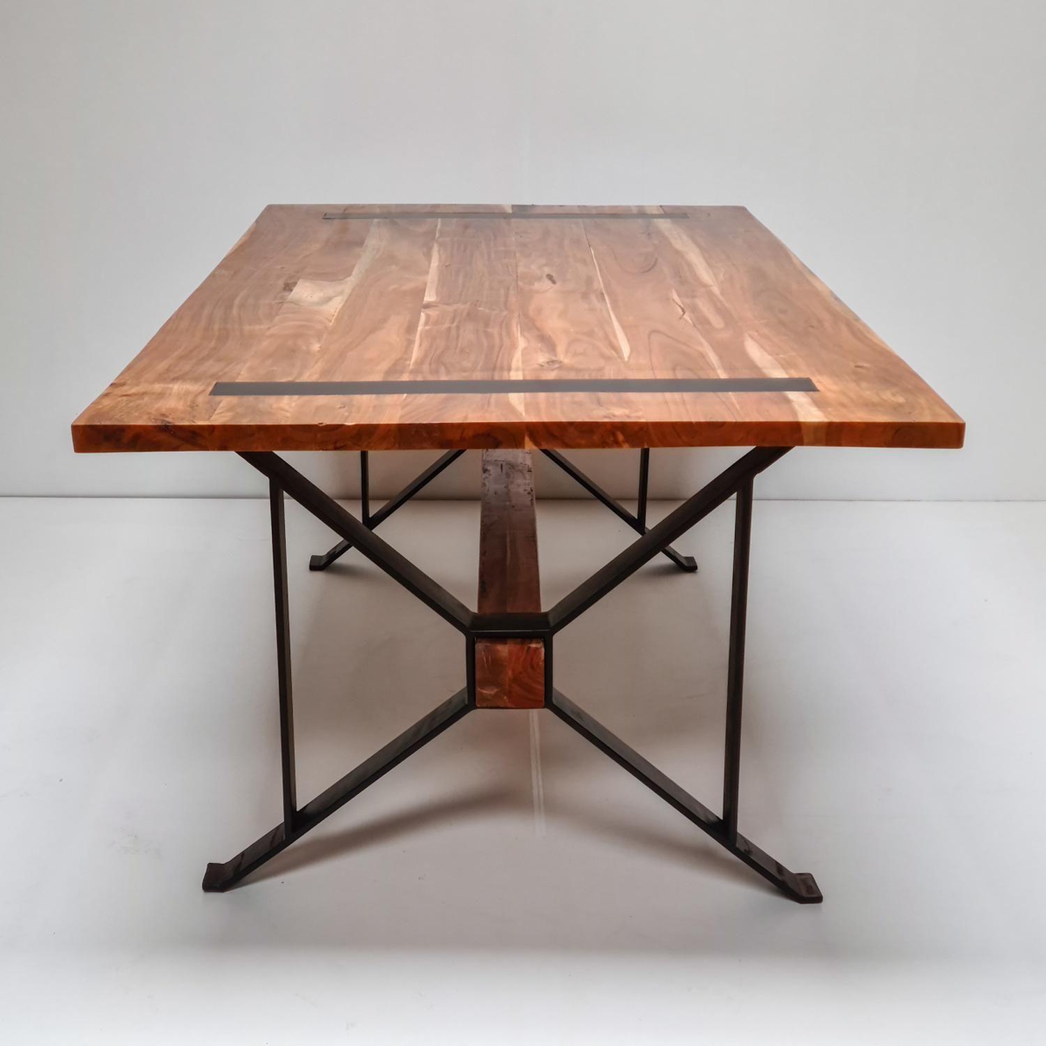 Mesa de comedor Viga 200×100 Madera Teca-7