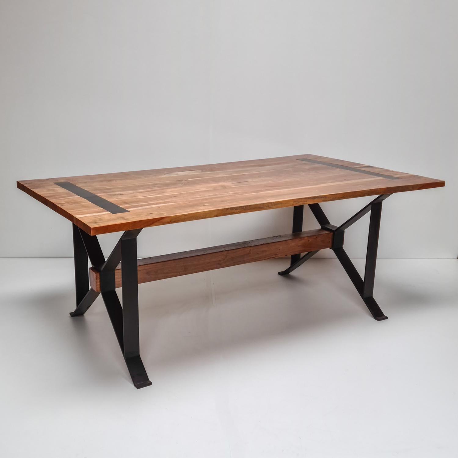 Mesa de comedor Viga 200×100 Madera Teca-8