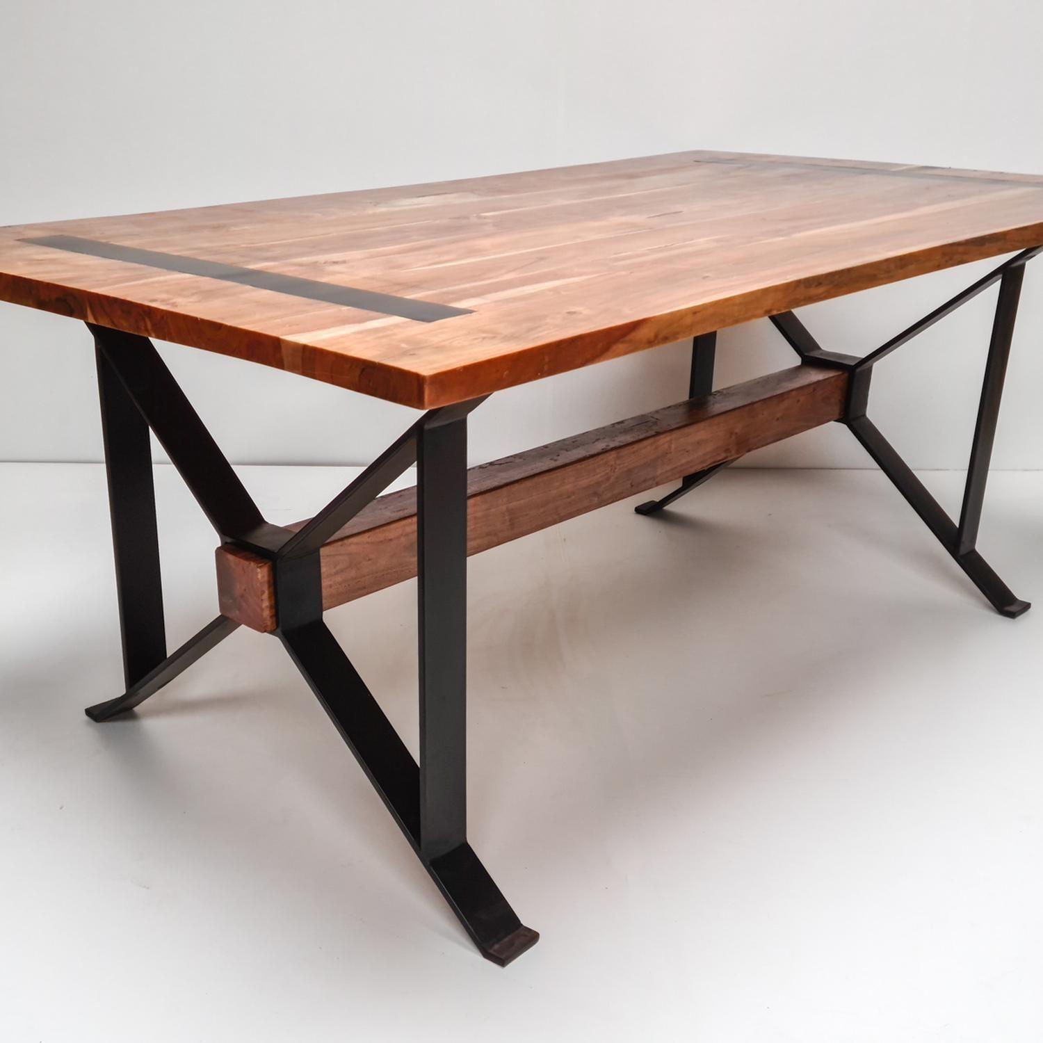 Mesa de comedor Viga 200×100 Madera Teca-4