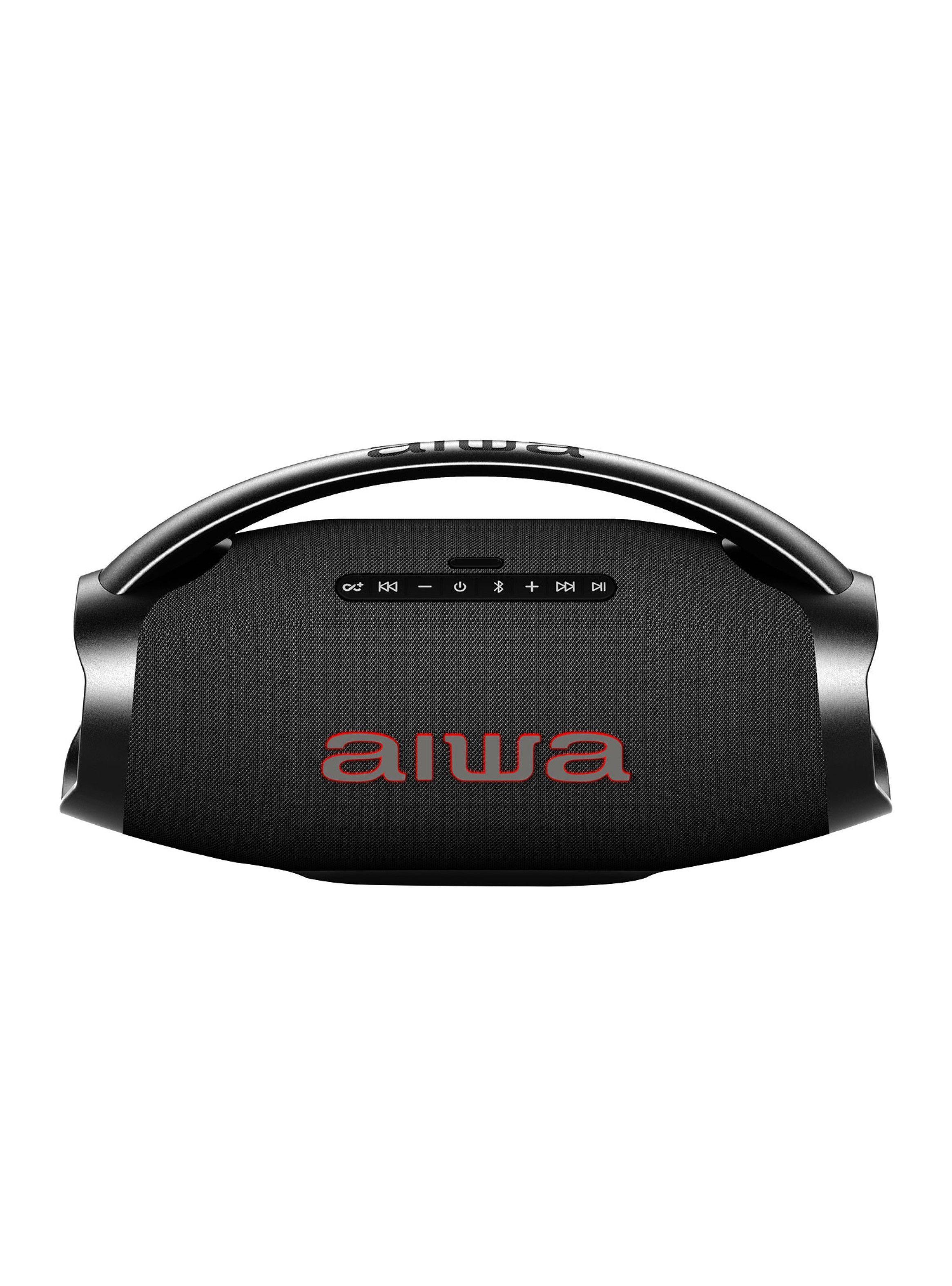 Parlante Portatil Bluetooth Aiwa Ipx6 Con Tws 130w Aw-h51bt Negro-0