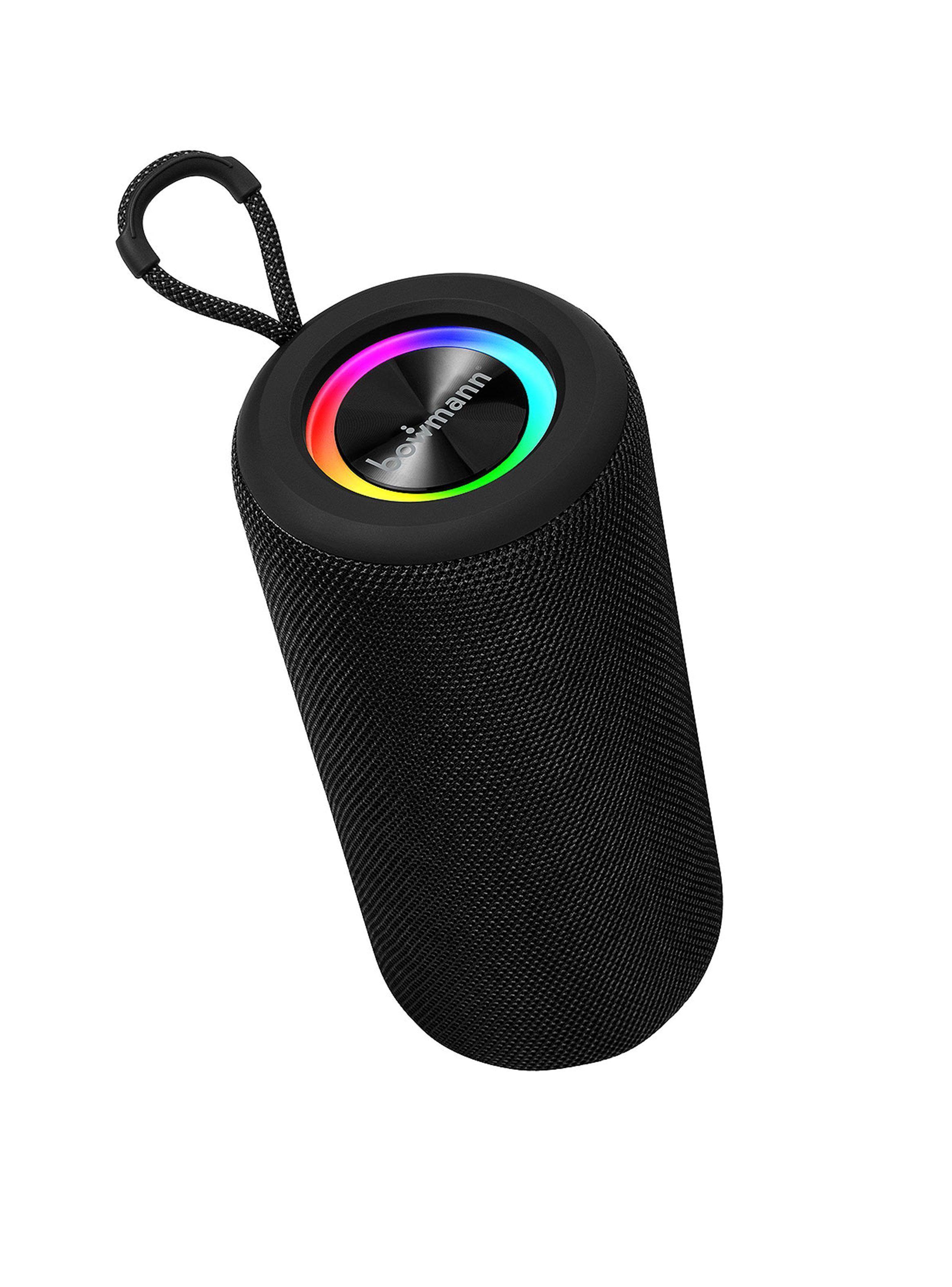 Parlante Portatil Bluetooth Bowmann Tws Con Fm 50w Bts-200x Negro-4