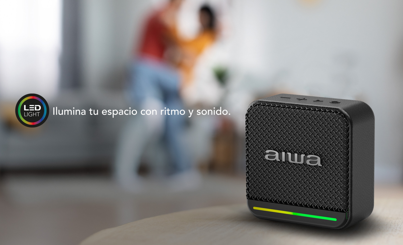 Parlante Bluetooth Portatil Funcion Tws 7w Con Radio Fm Awq3-6