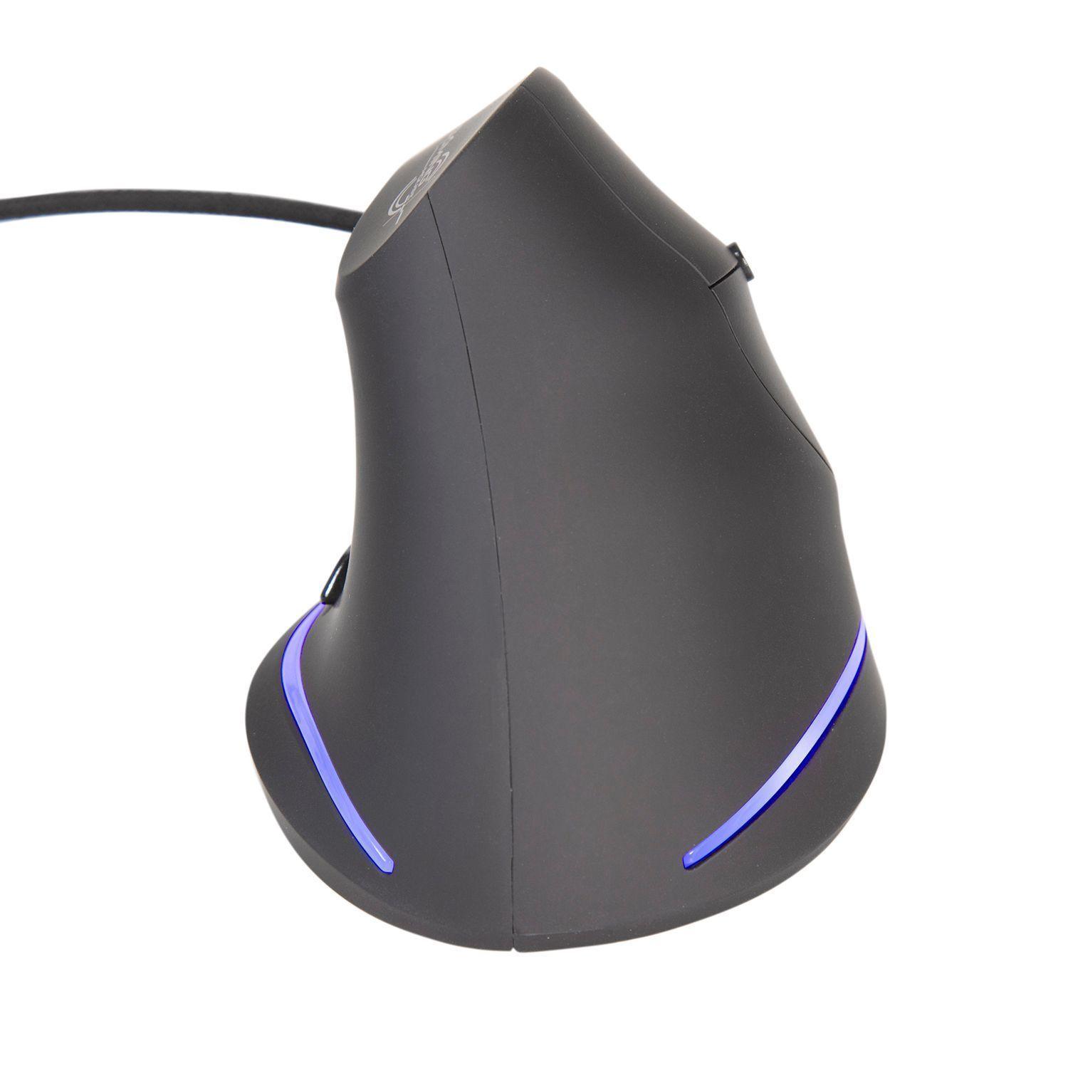Mouse Gamer Vertical Alambrico Luz Led Zelotes T-20-0
