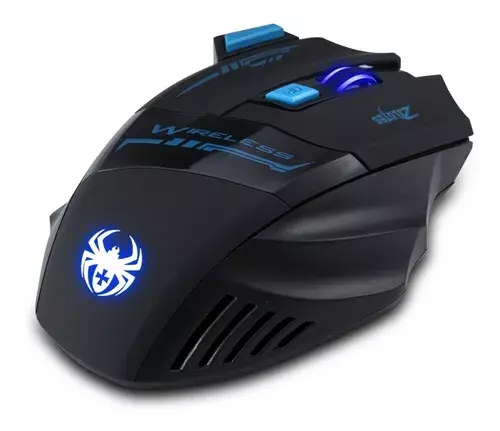 Mouse Gaming Wireless Zelotes 9 Keys Led F-14-0