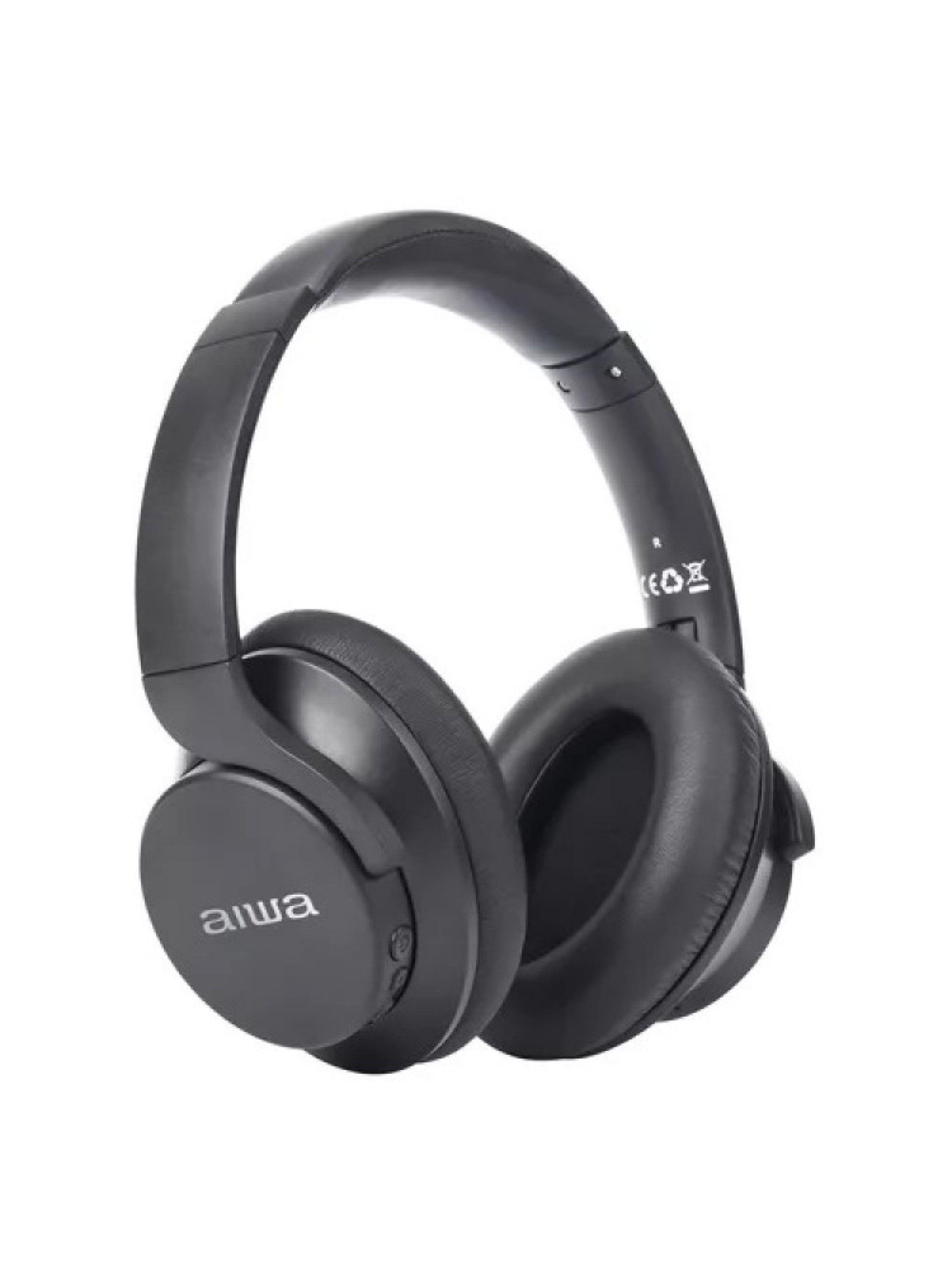 Audifonos Bluetooth Over Ear Aiwa Noise Cancelling Knc1090l-3