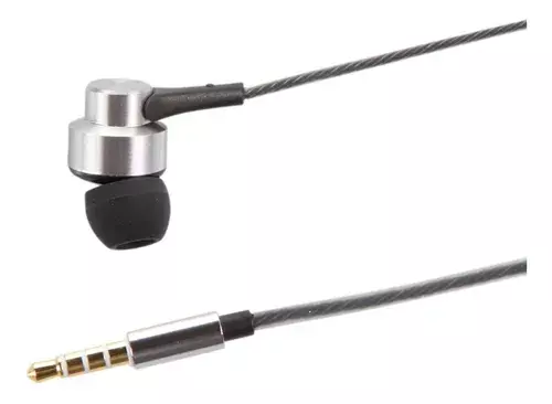Audífonos Manos Libre Aiwa 1 Gris Con Cable / Microfono-0