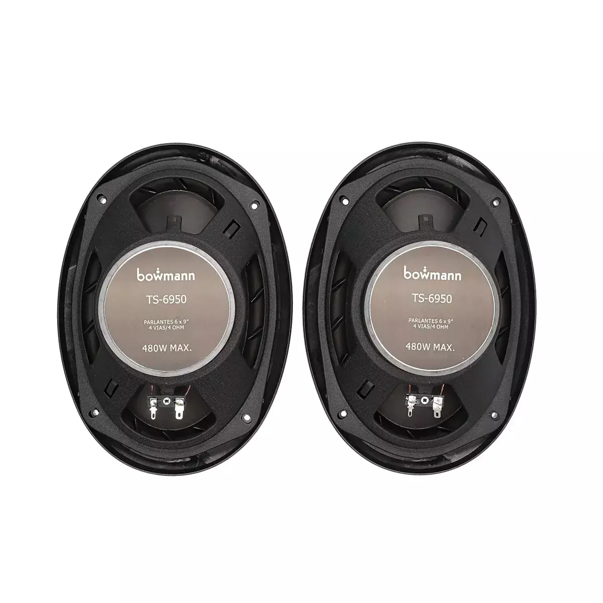 Parlantes 6x9 4 Vías 480watts Ts-6950 Bowmann-1