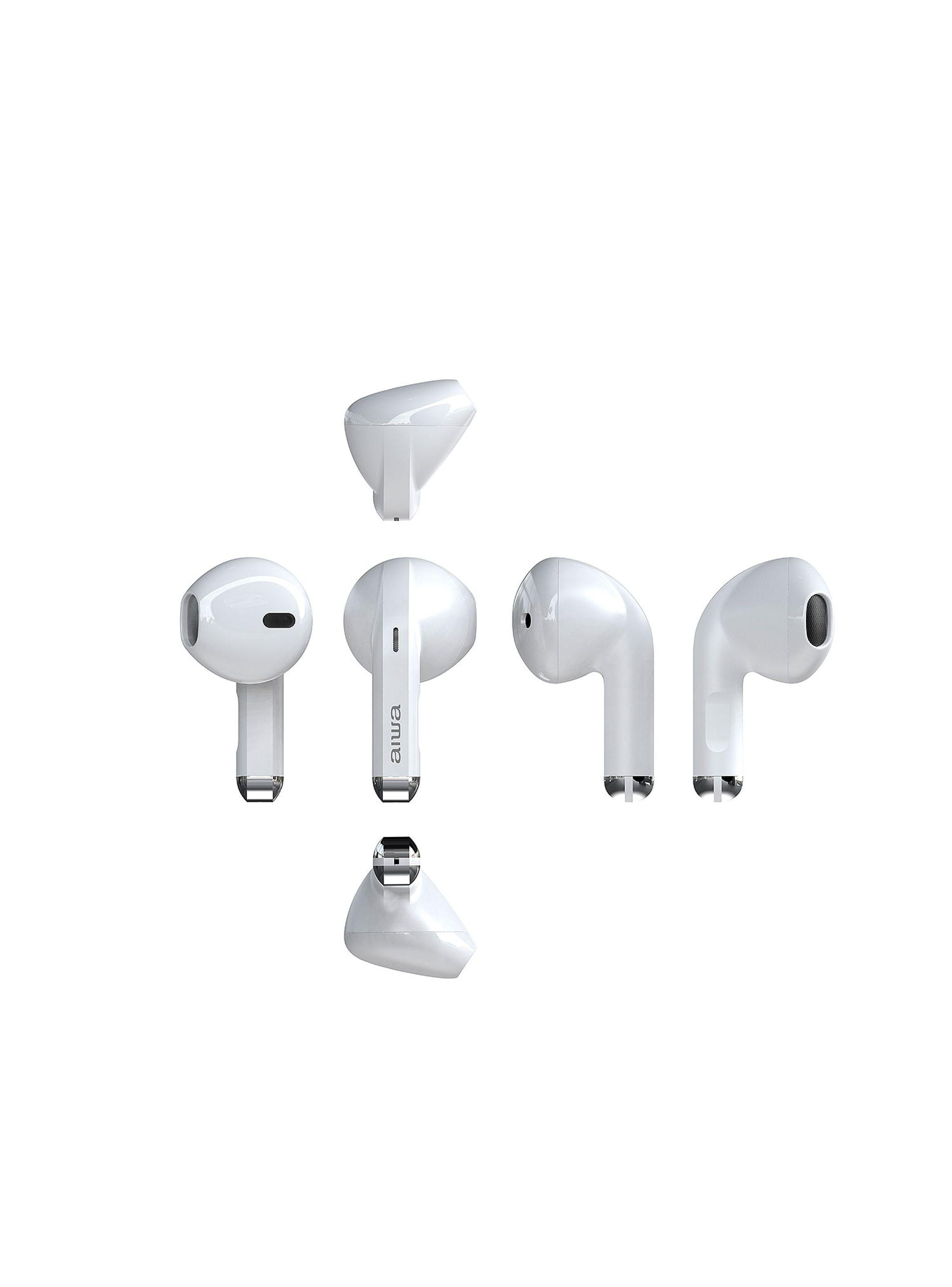 Audifonos Inalambricos Bluetooth Aiwa Awtwsg31 Blanco-3