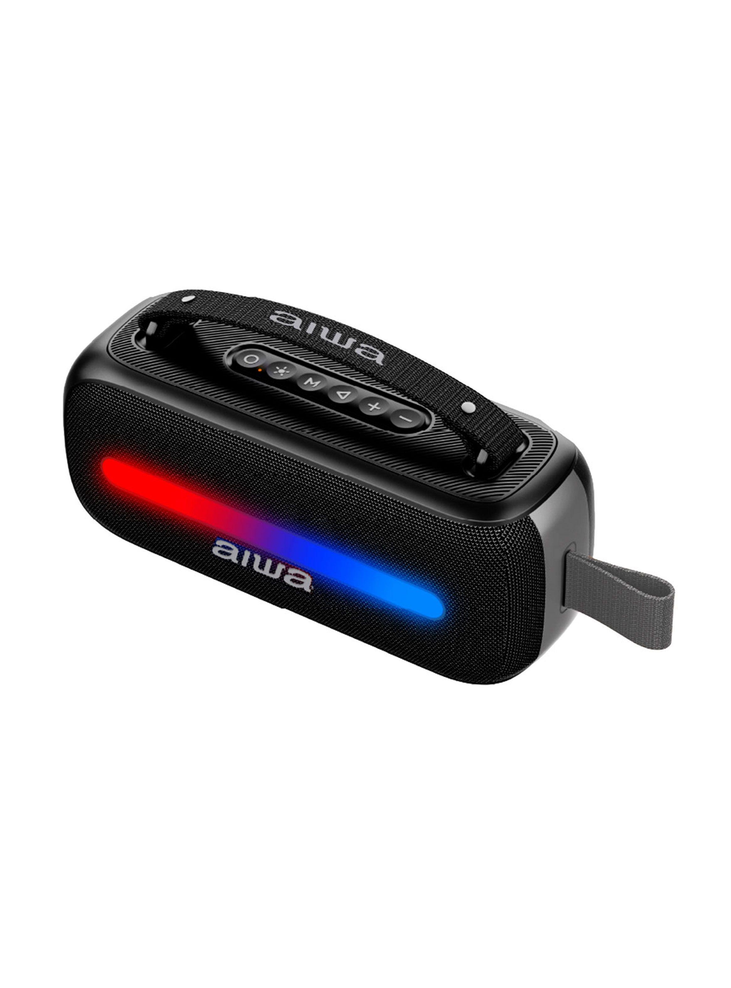 Parlante Bluetooth Aiwa Portátil Con Karaoke Aws-s40bt Negro-2