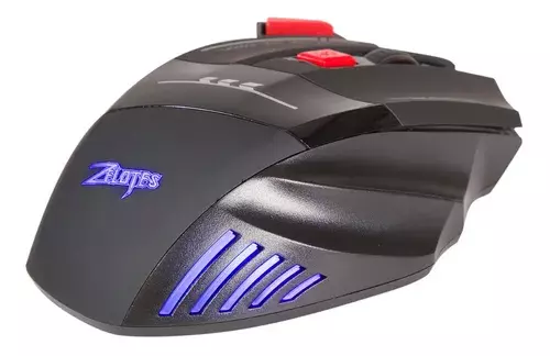 Mouse Gamer Inalambrico Recargable 4000dpi Zelotes F-14s-1