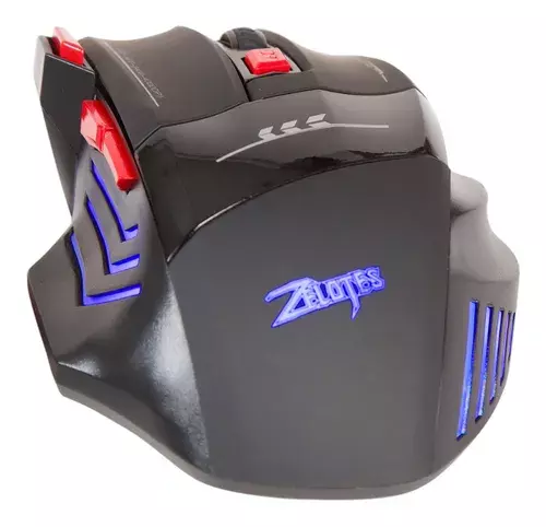Mouse Gamer Inalambrico Recargable 4000dpi Zelotes F-14s-0