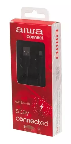 Pack X3 Cable Usb 2.0 Aiwa Original Certificado Aw-s1m4b-2