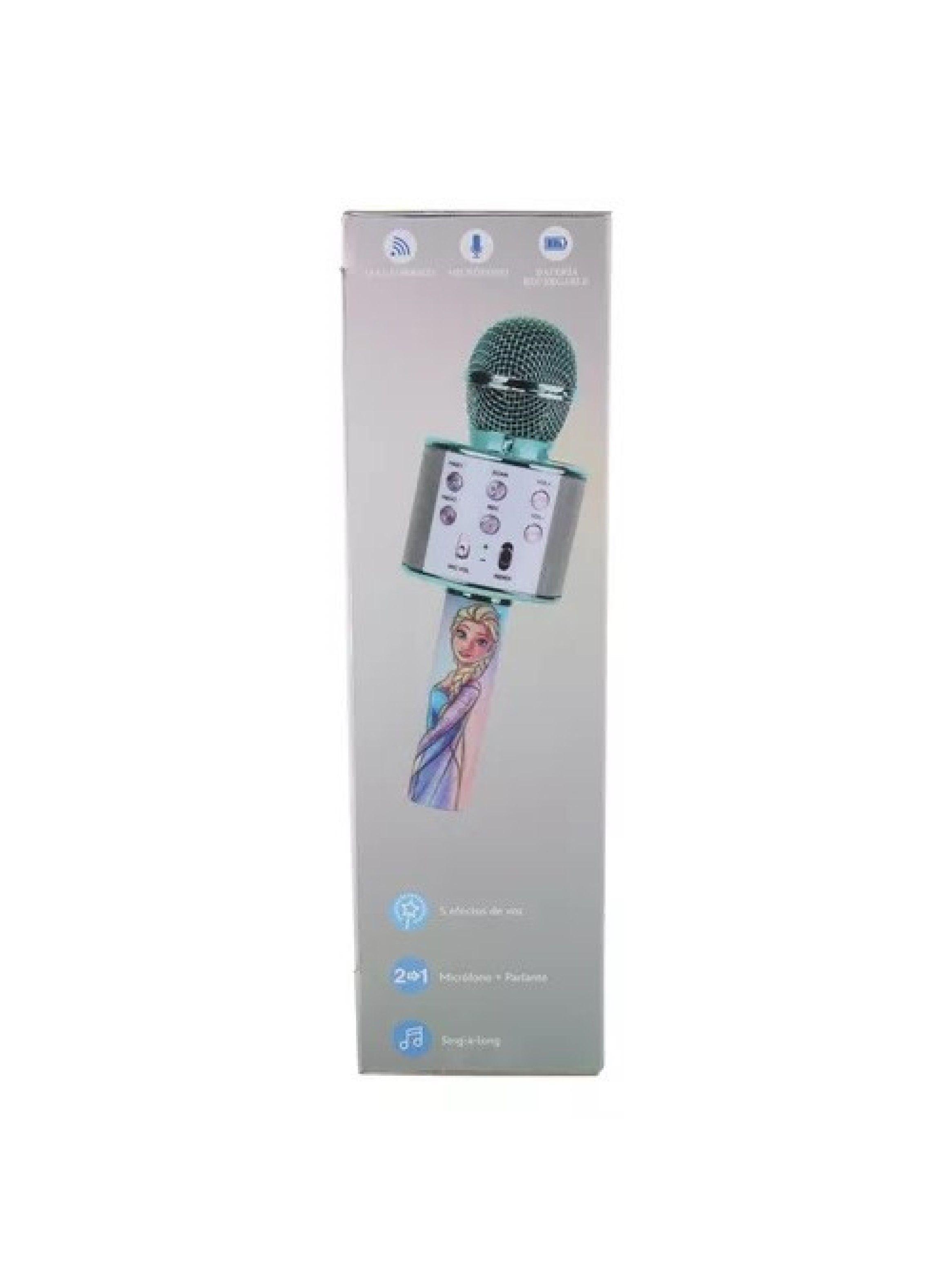 Microfono Karaoke Bluetooth Portatil Disney Frozen-2