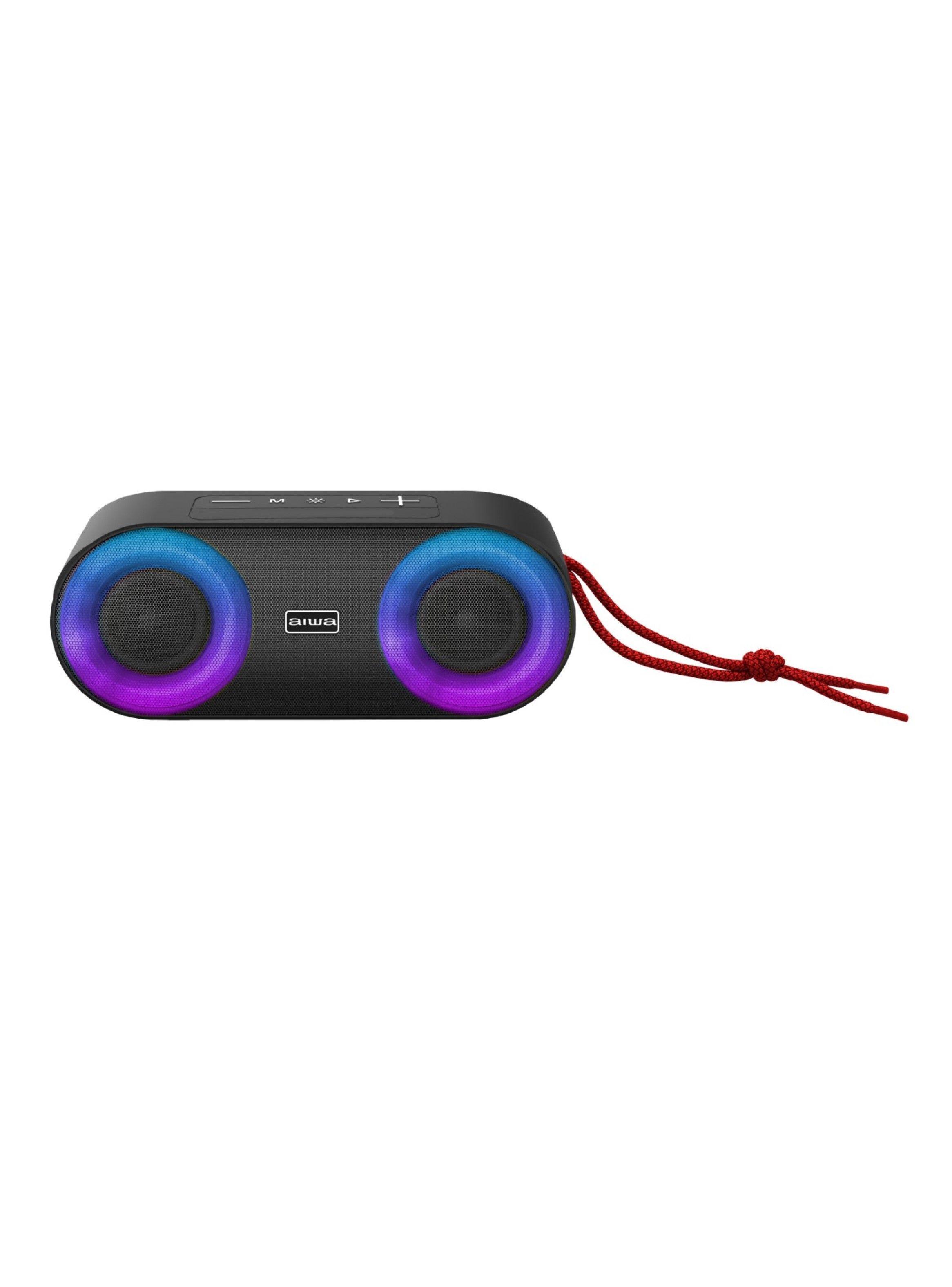 Parlante Portátil Bluetooth Aiwa 20w Ipx5 Radio Fm Aw-sj215-0