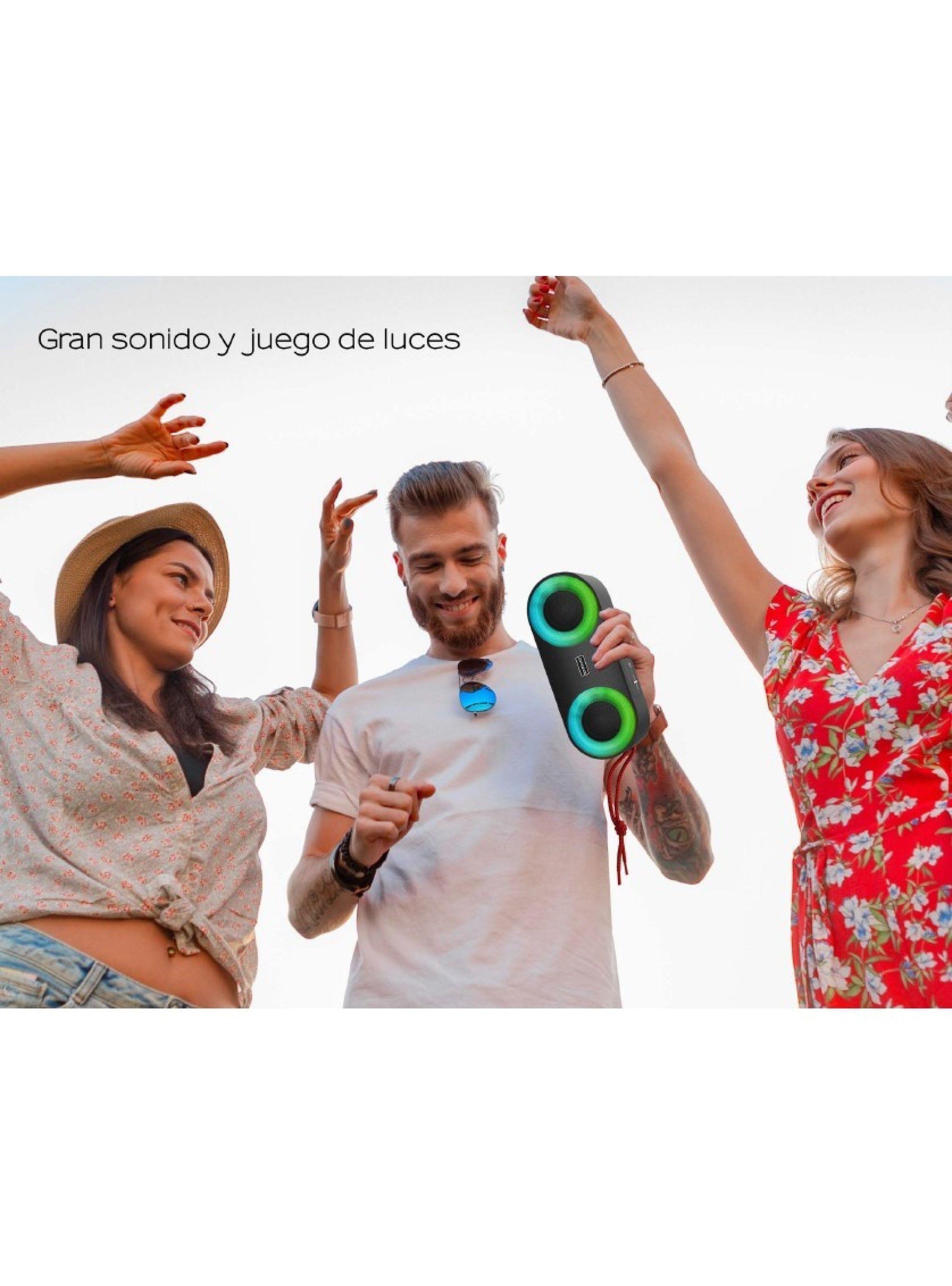Parlante Portátil Bluetooth Aiwa 20w Ipx5 Radio Fm Aw-sj215-4