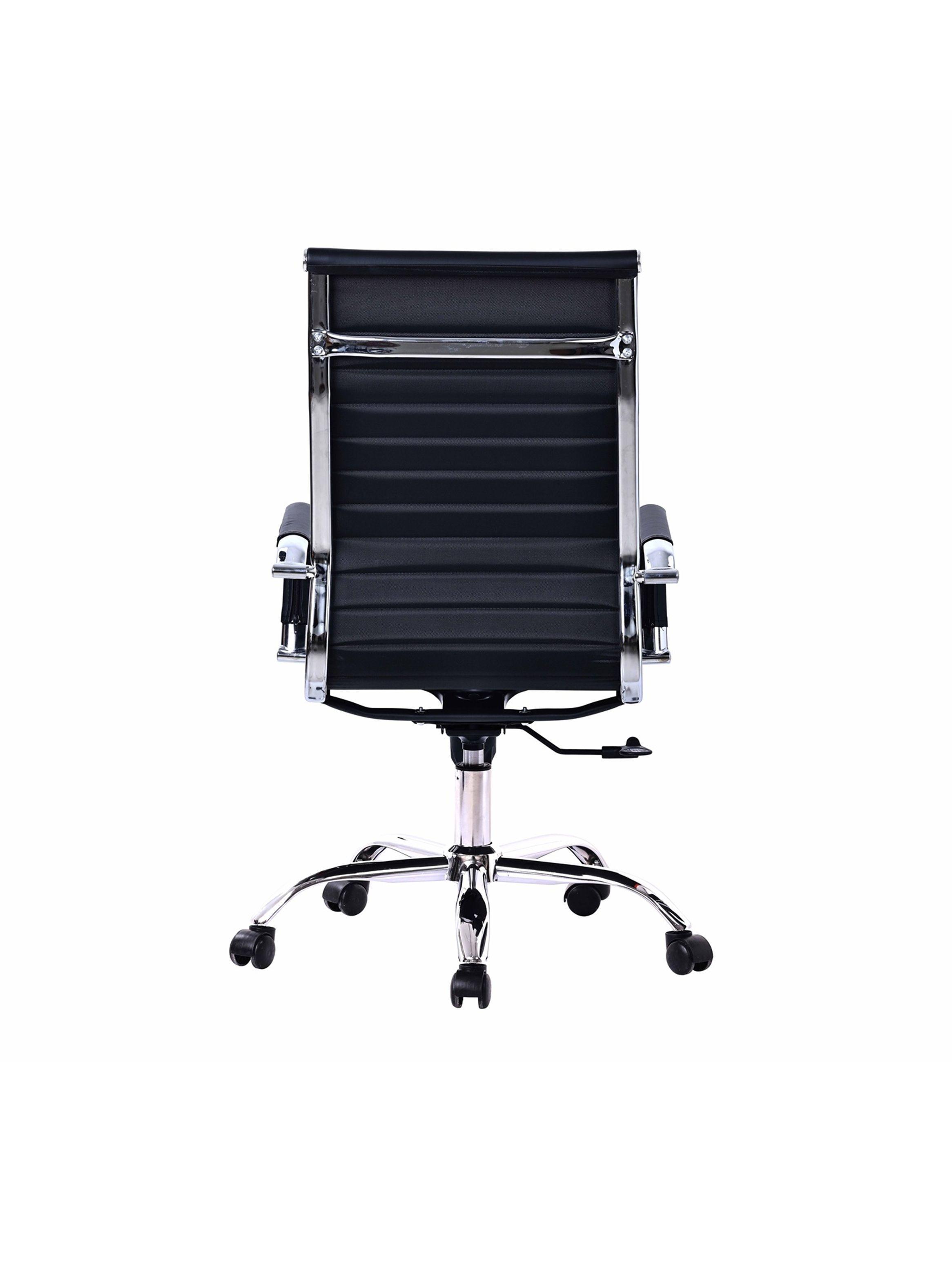 Silla De Escritorio Ergonomica Ecocuero Reclinable Dc 408-3